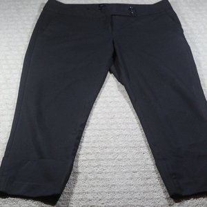 The Limited Size 8 Black Drew Fit Mid Rise Straight Leg Pants